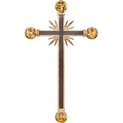 Cruz con Evangelistas y rayos